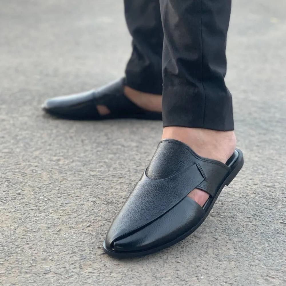 LS Pure Leather Handmade Halfcut Peshawari-699