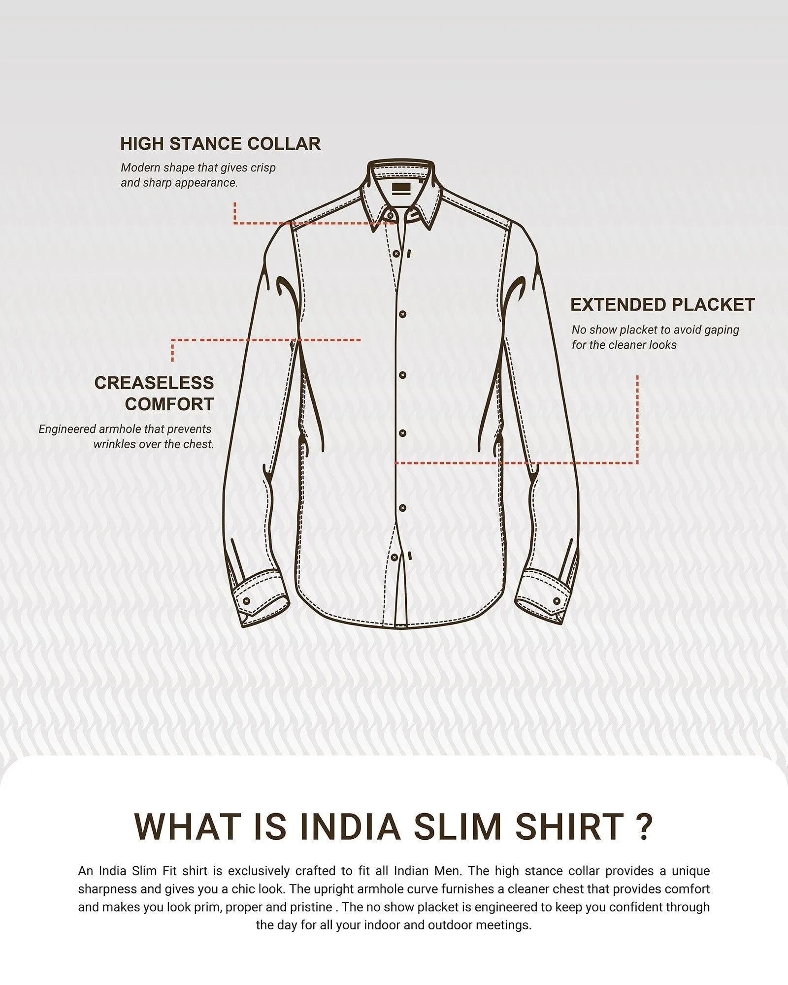 Luxe Formal Light Blue Textured Shirt - Bulova