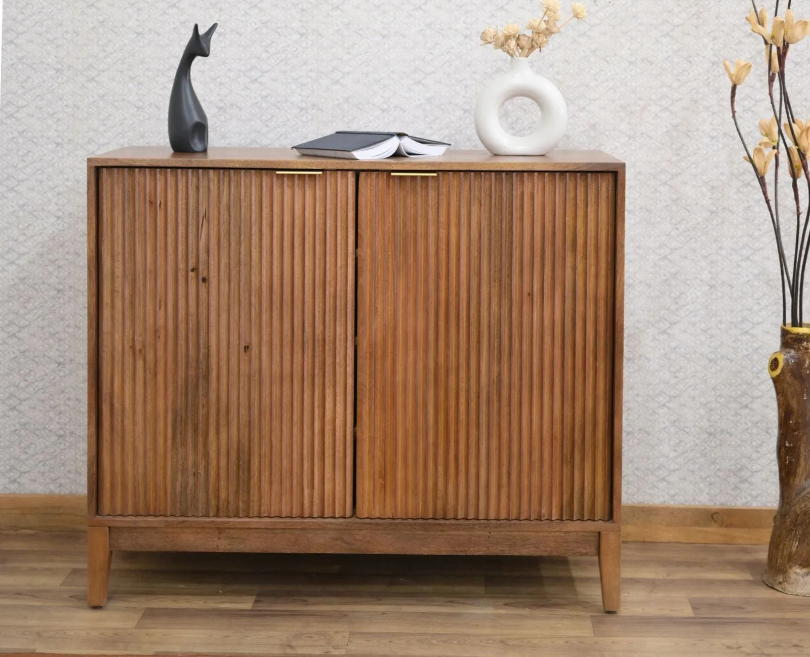 Manhattan Solid Wood Shoe Rack Two Door
