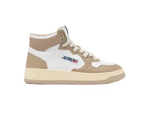 Medalist Mid Leather Bicolor Sneakers