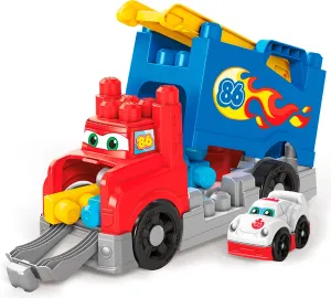 Mega Bloks Build & Race Rig Vehicle Set with 5-Racing Sounds