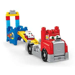 Mega Bloks Build & Race Rig Vehicle Set with 5-Racing Sounds