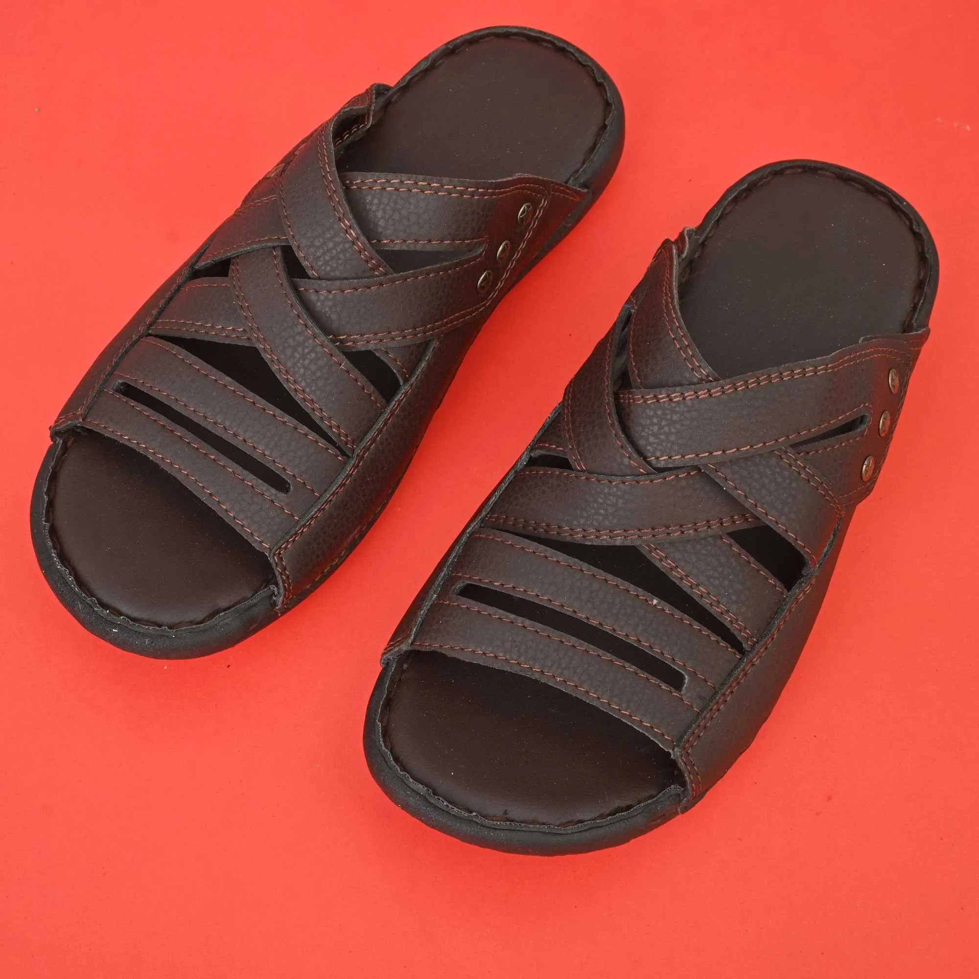 Men's Arendal Padded Sole PU Leather Chappal