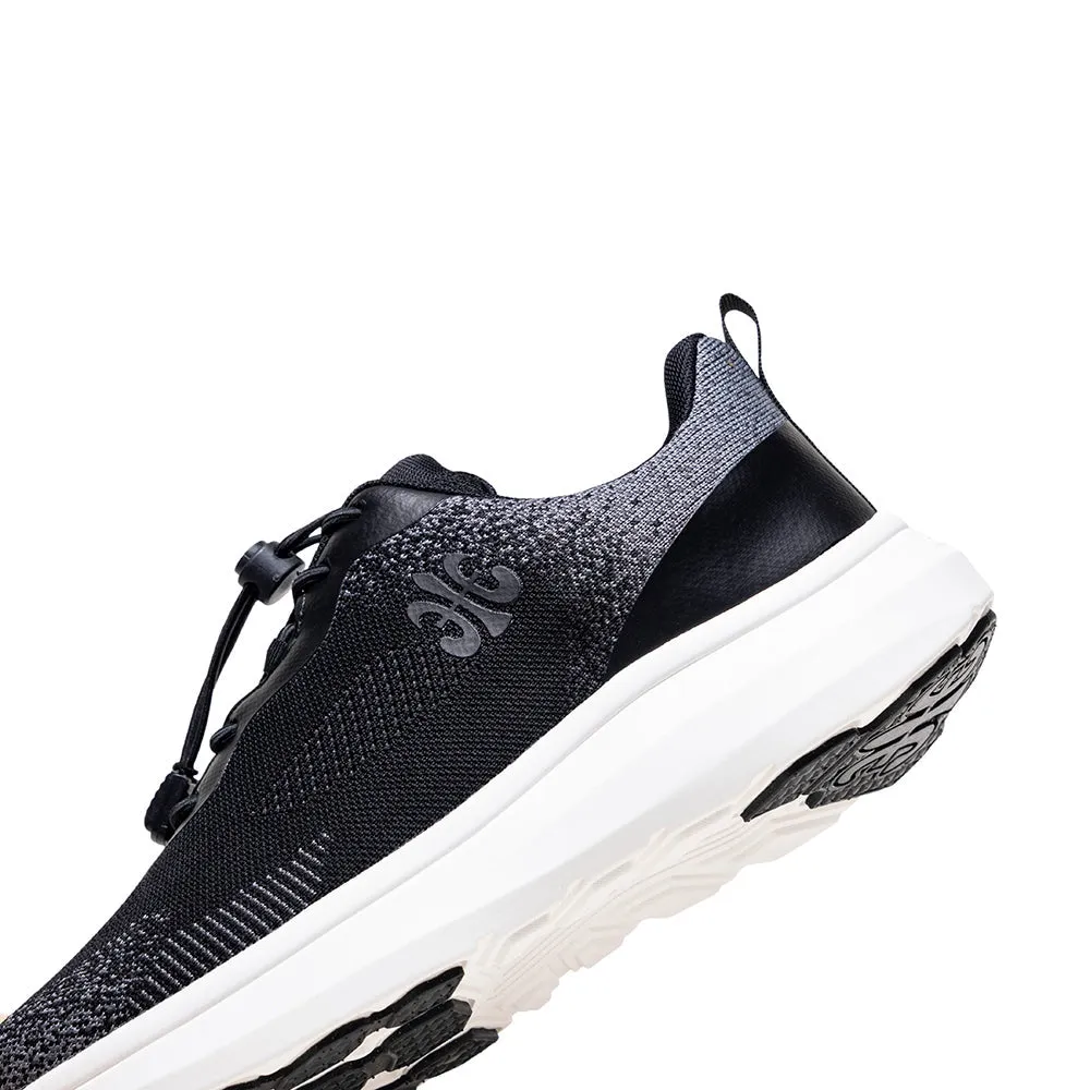 Men's RYL Black FlyKnit Sneakers 07042-889