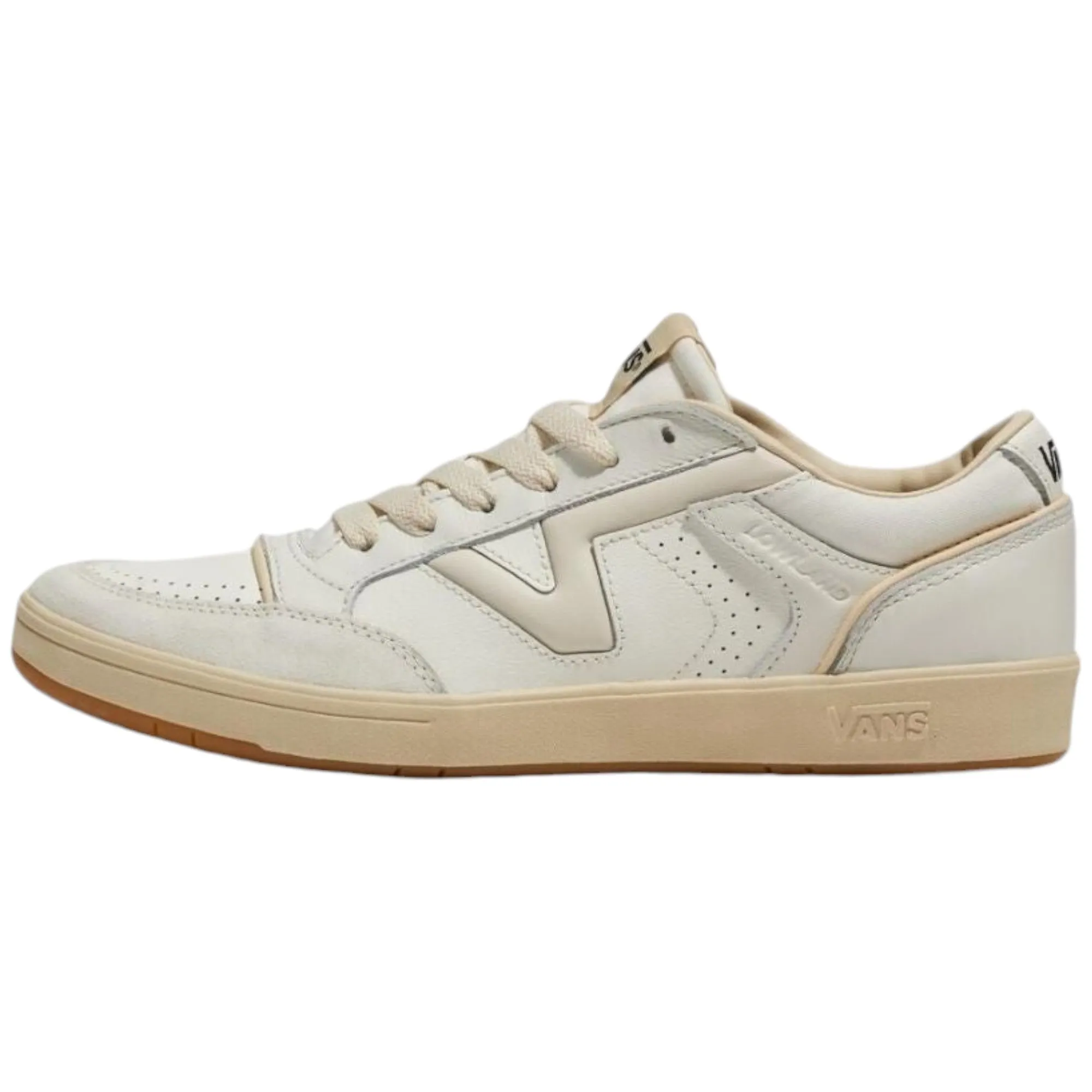 Mens Vans Lowland ComfyCush JMP R Shoes Vintage Marshmallow