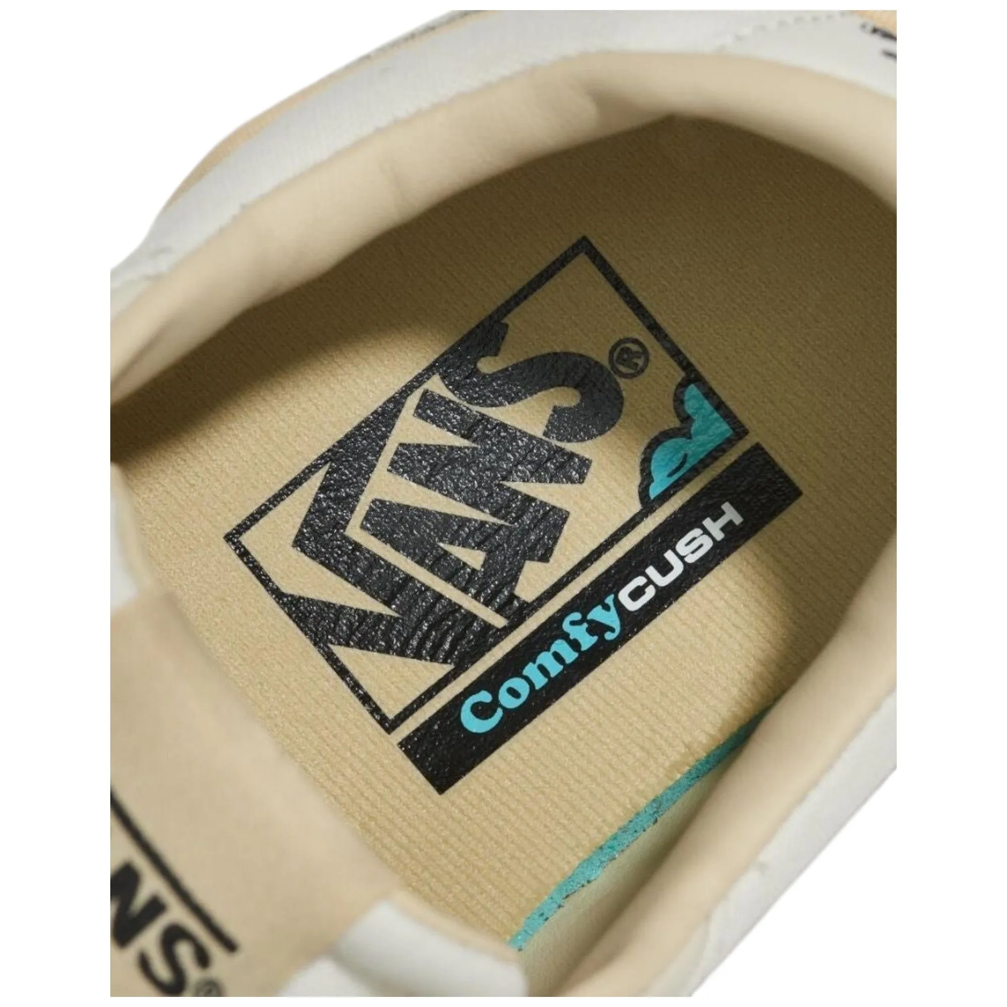 Mens Vans Lowland ComfyCush JMP R Shoes Vintage Marshmallow