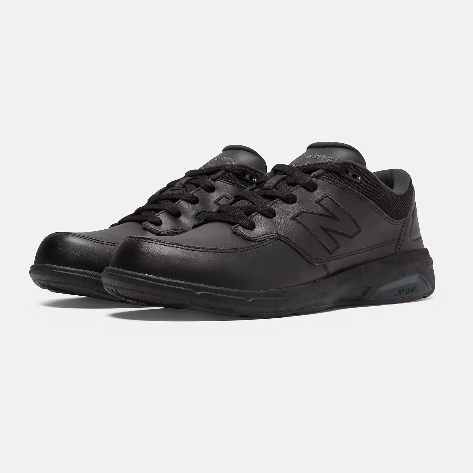 Mens Wide Fit New Balance MW813BK Walking Trainers