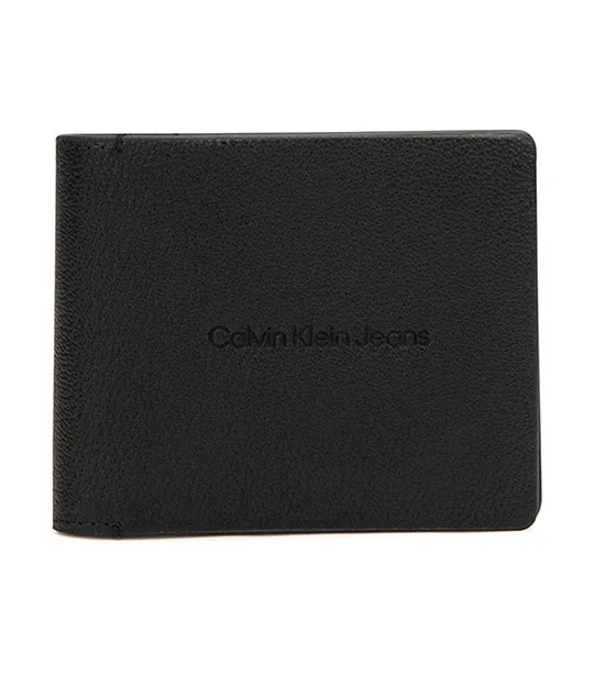 Micro Pebble Billfold Wallet Black