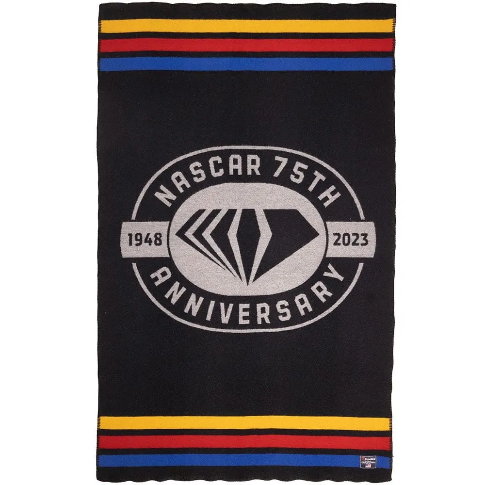 Nascar 75th Anniversary Wool Throw