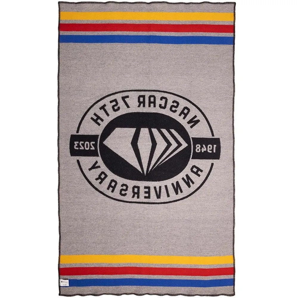 Nascar 75th Anniversary Wool Throw