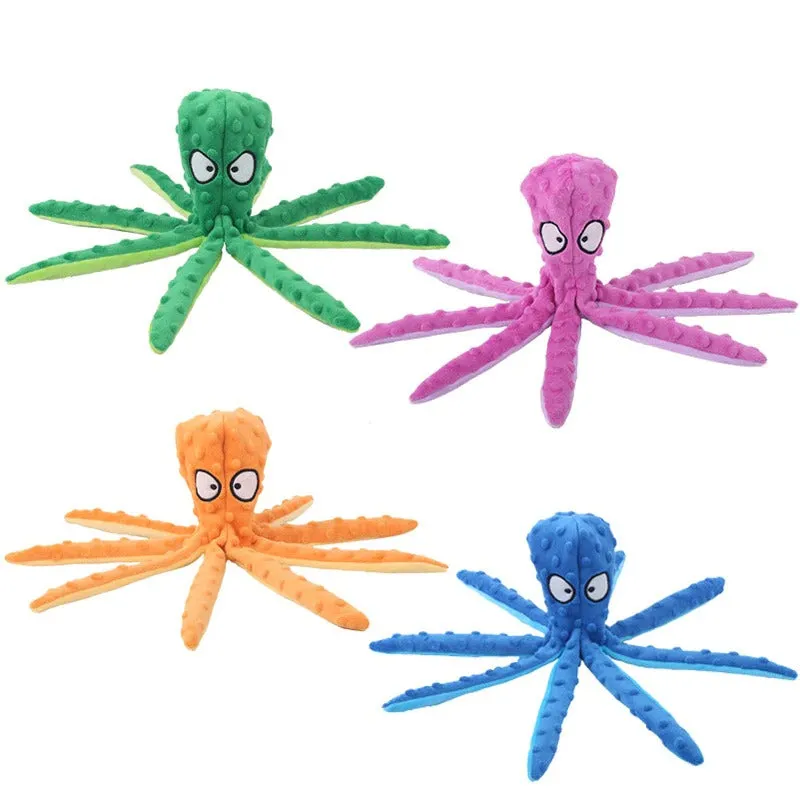 Octopus Soft Stuffed Fleece