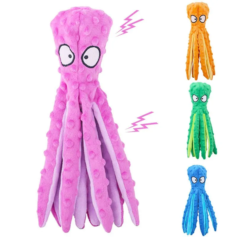 Octopus Soft Stuffed Fleece