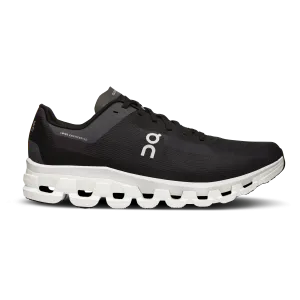On Running Men's Cloudflow 4 Shoes - Black / White