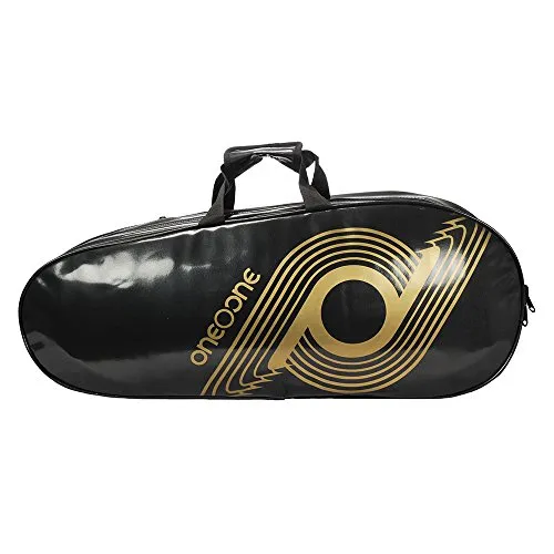 One O One Xhale Collection Triple Badminton/Tennis Kitbag (Black)