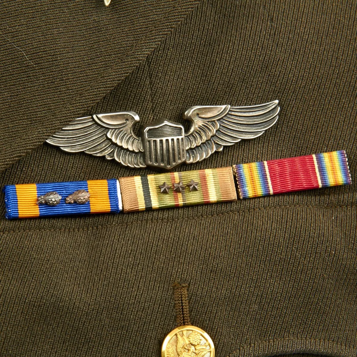 Original U.S. WWII Tuskegee Airmen Pilot Lt. Colonel Hiram Mann Named Grouping - 332nd Fighter Group