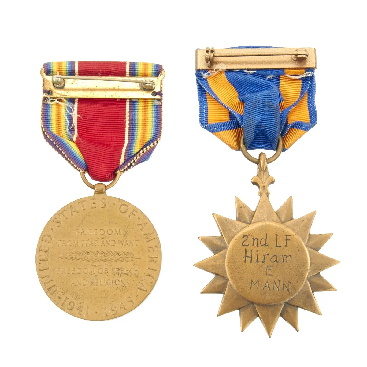 Original U.S. WWII Tuskegee Airmen Pilot Lt. Colonel Hiram Mann Named Grouping - 332nd Fighter Group