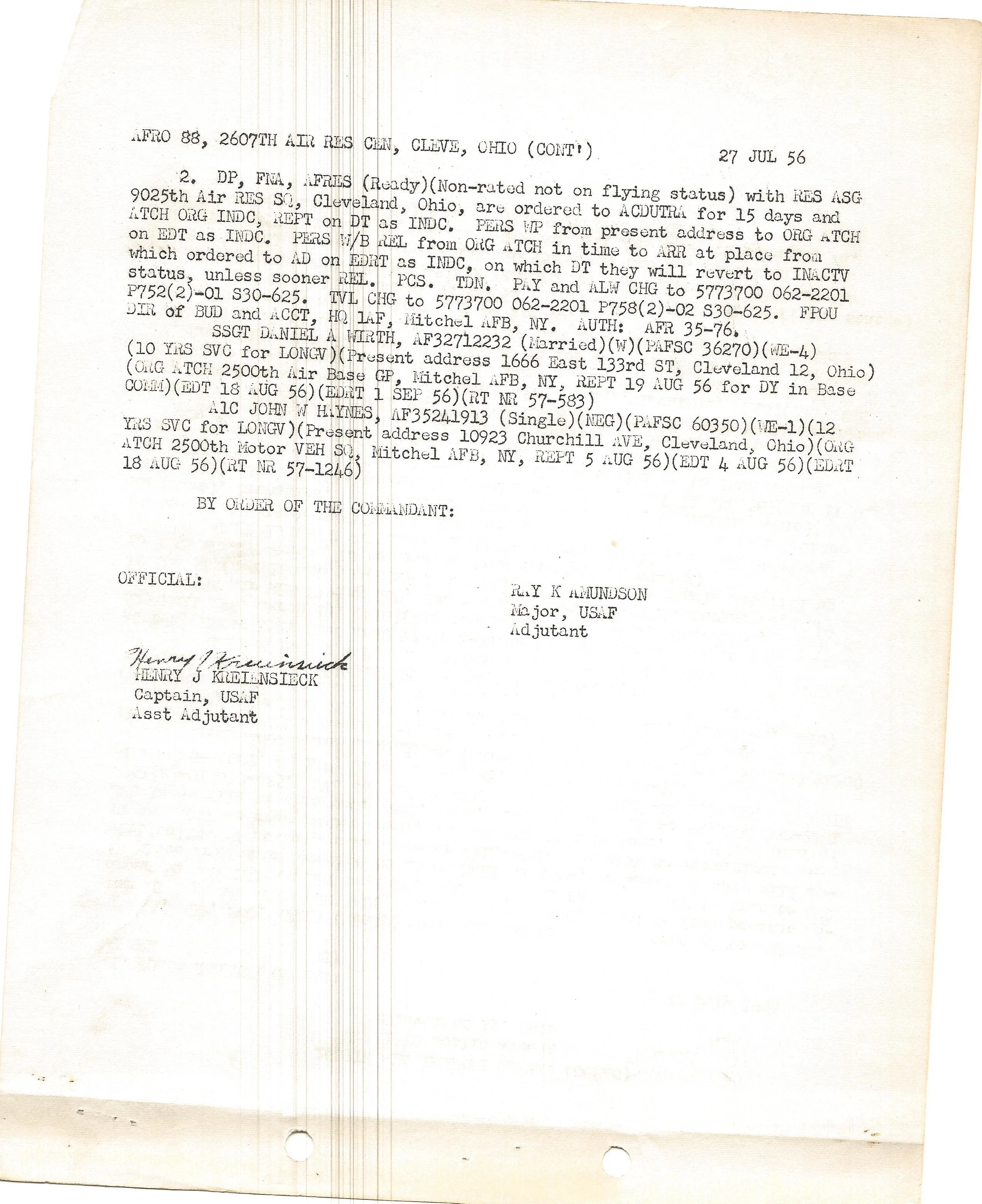 Original U.S. WWII Tuskegee Airmen Pilot Lt. Colonel Hiram Mann Named Grouping - 332nd Fighter Group