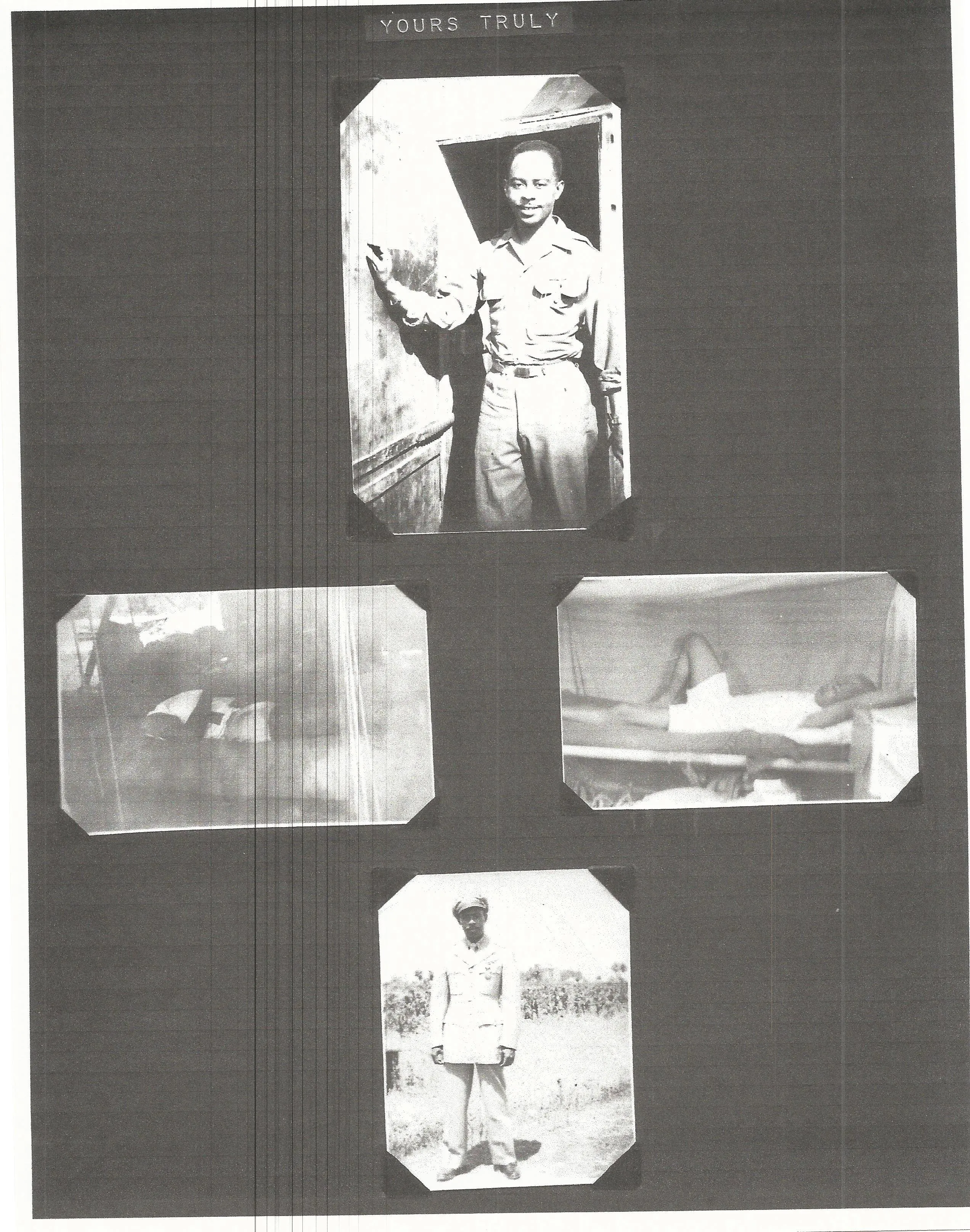 Original U.S. WWII Tuskegee Airmen Pilot Lt. Colonel Hiram Mann Named Grouping - 332nd Fighter Group
