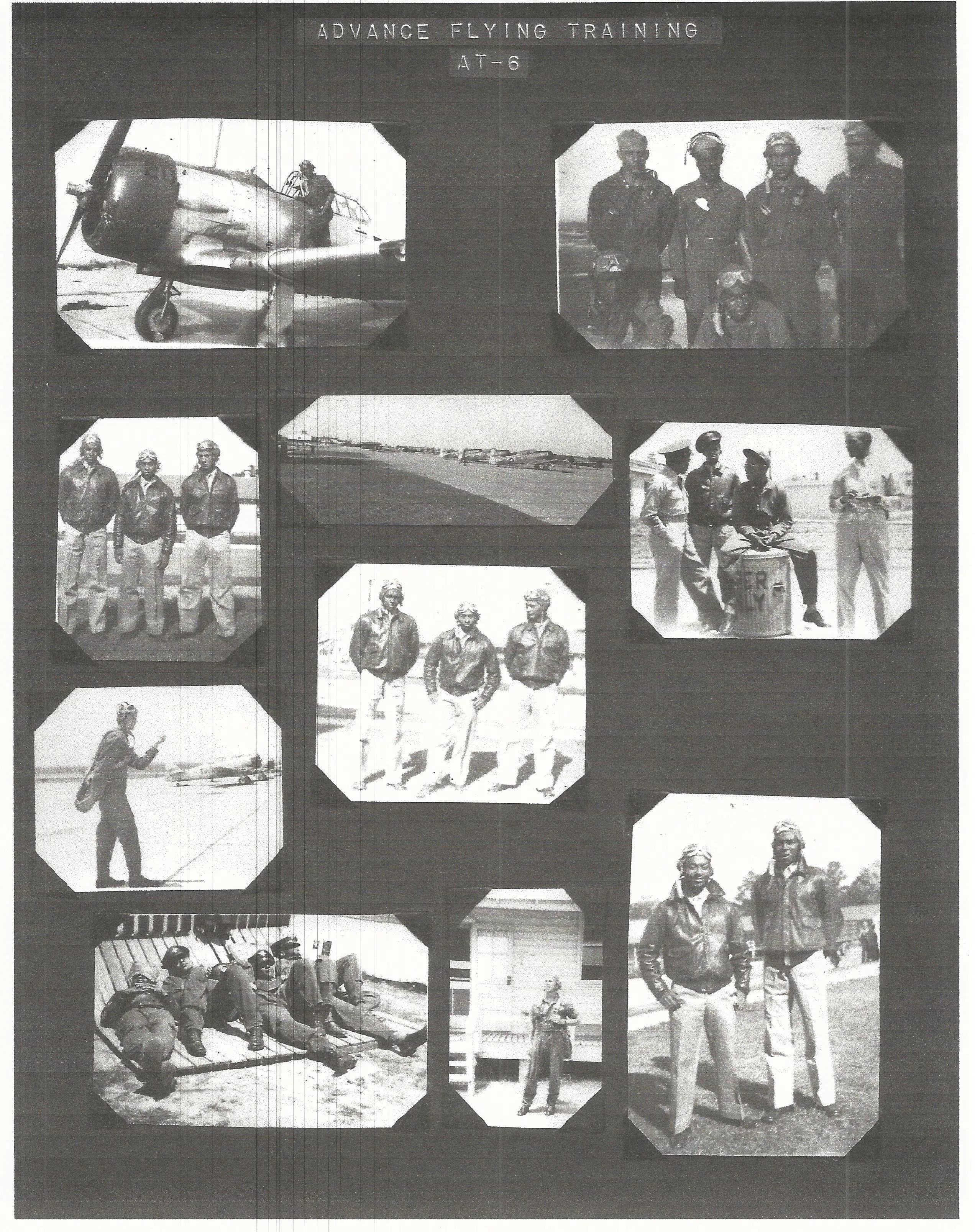 Original U.S. WWII Tuskegee Airmen Pilot Lt. Colonel Hiram Mann Named Grouping - 332nd Fighter Group