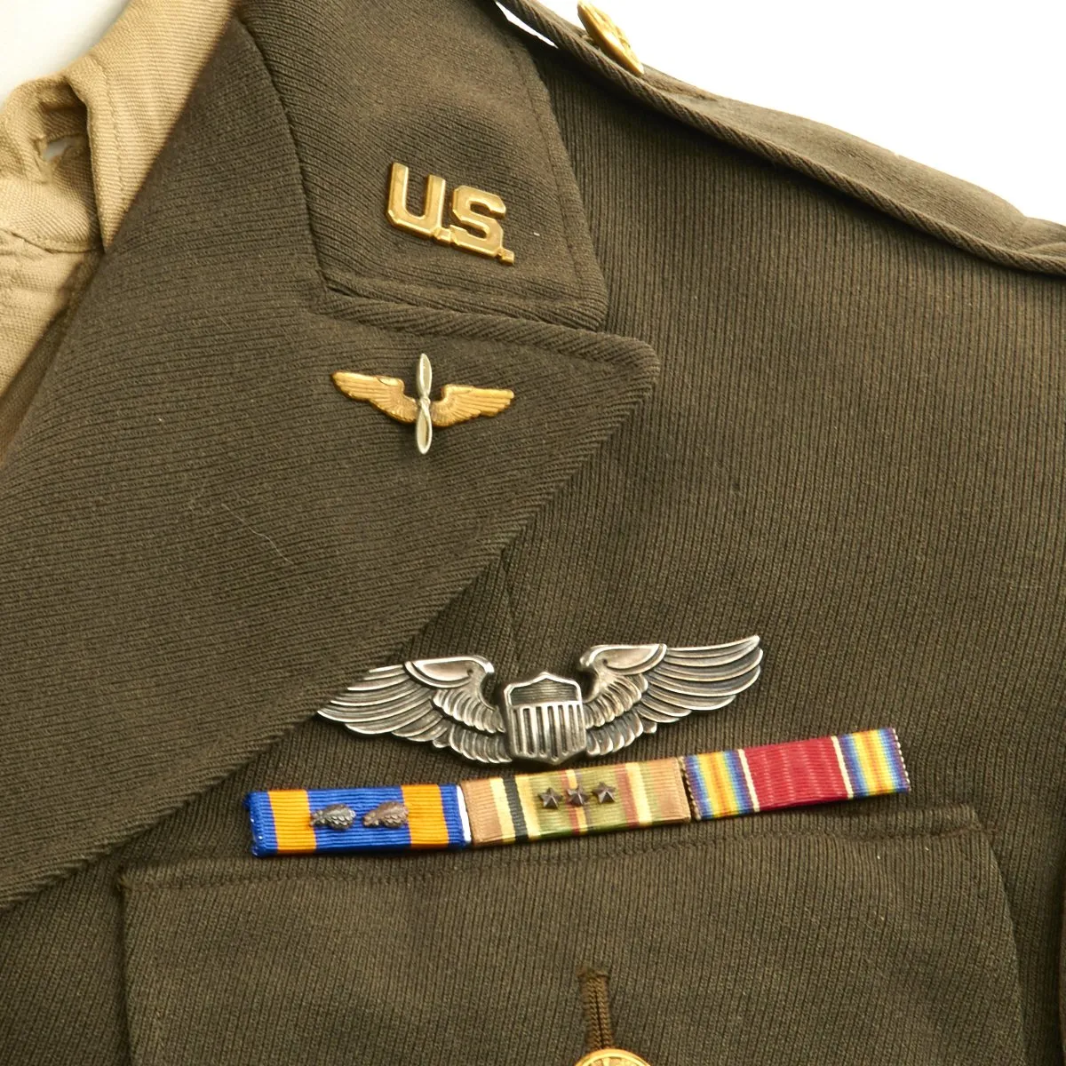 Original U.S. WWII Tuskegee Airmen Pilot Lt. Colonel Hiram Mann Named Grouping - 332nd Fighter Group
