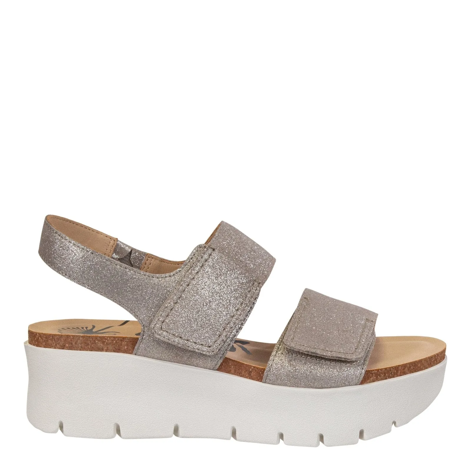OTBT: MONTANE in SILVER Heeled Sandals