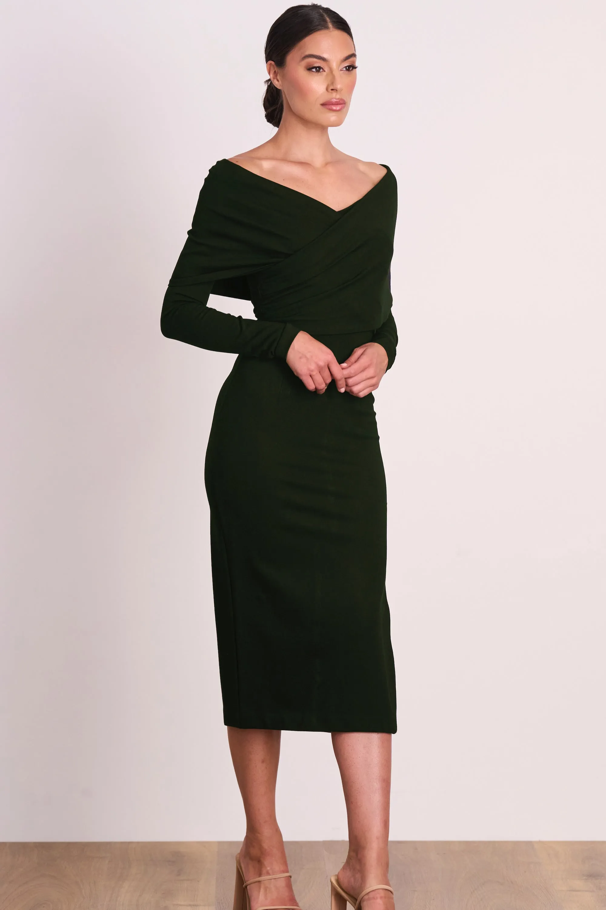 Pasduchas Zodiac Midi Dress - Olive