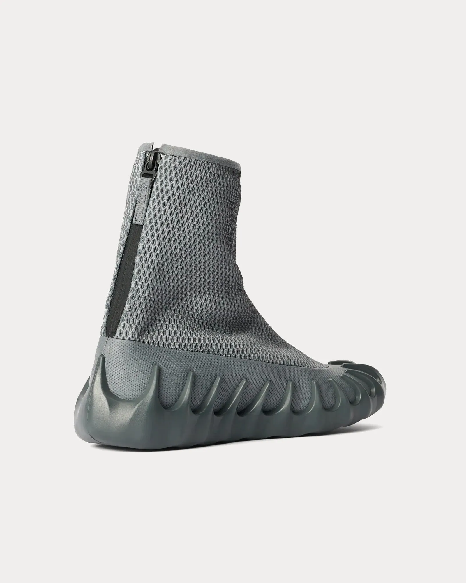 Plasma X Bootie Steel Grey High Top Sneakers