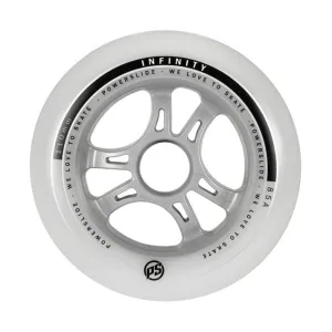Powerslide Infinity II Inline Wheel 100mm, 110mm 85A - 4 Pack