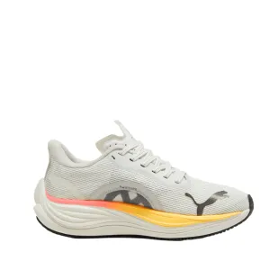 Puma Velocity Nitro 3 Women's Running Shoes Vapor Gray Sun Stream-Sunset Glow - AW24
