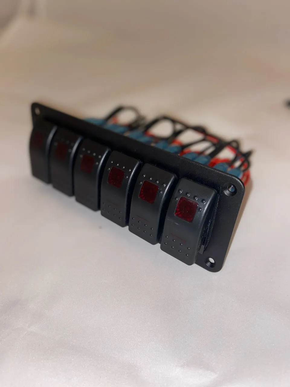 Race Car Fuse/ Relay Panel Block 10 Way With Switches