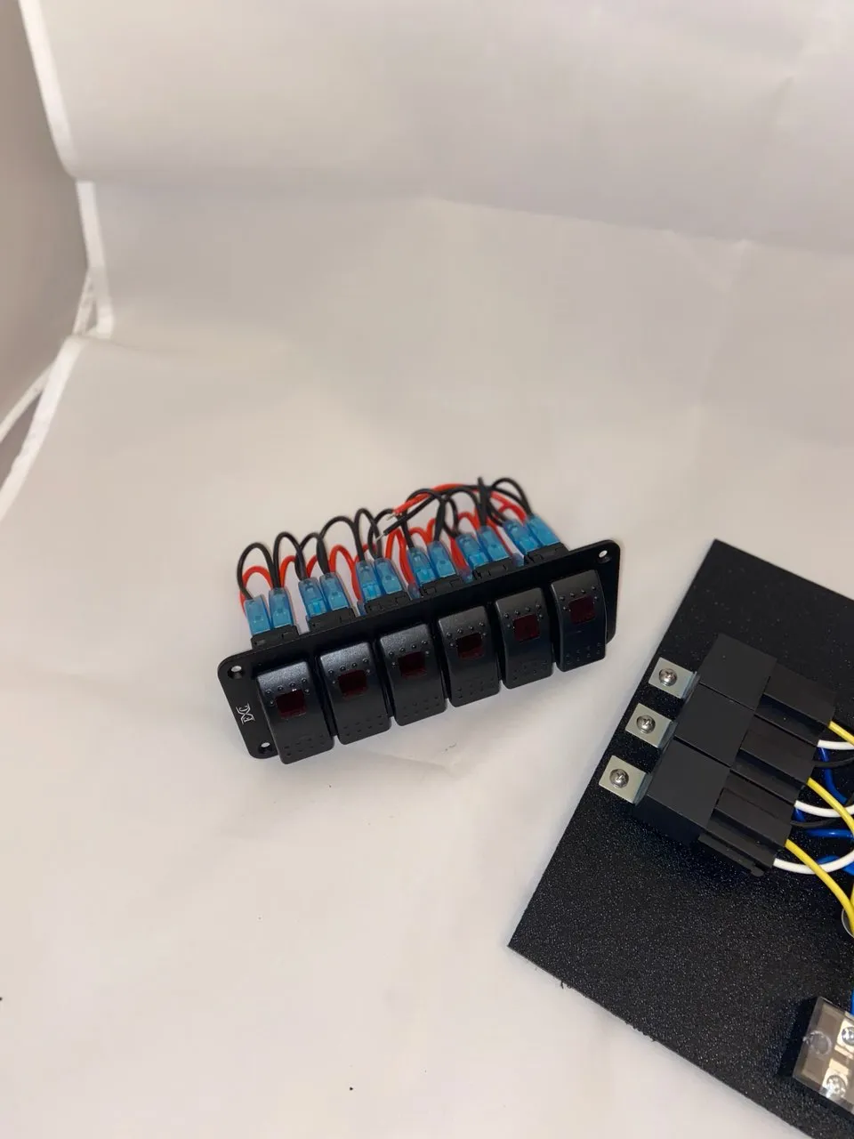Race Car Fuse/ Relay Panel Block 6 Way