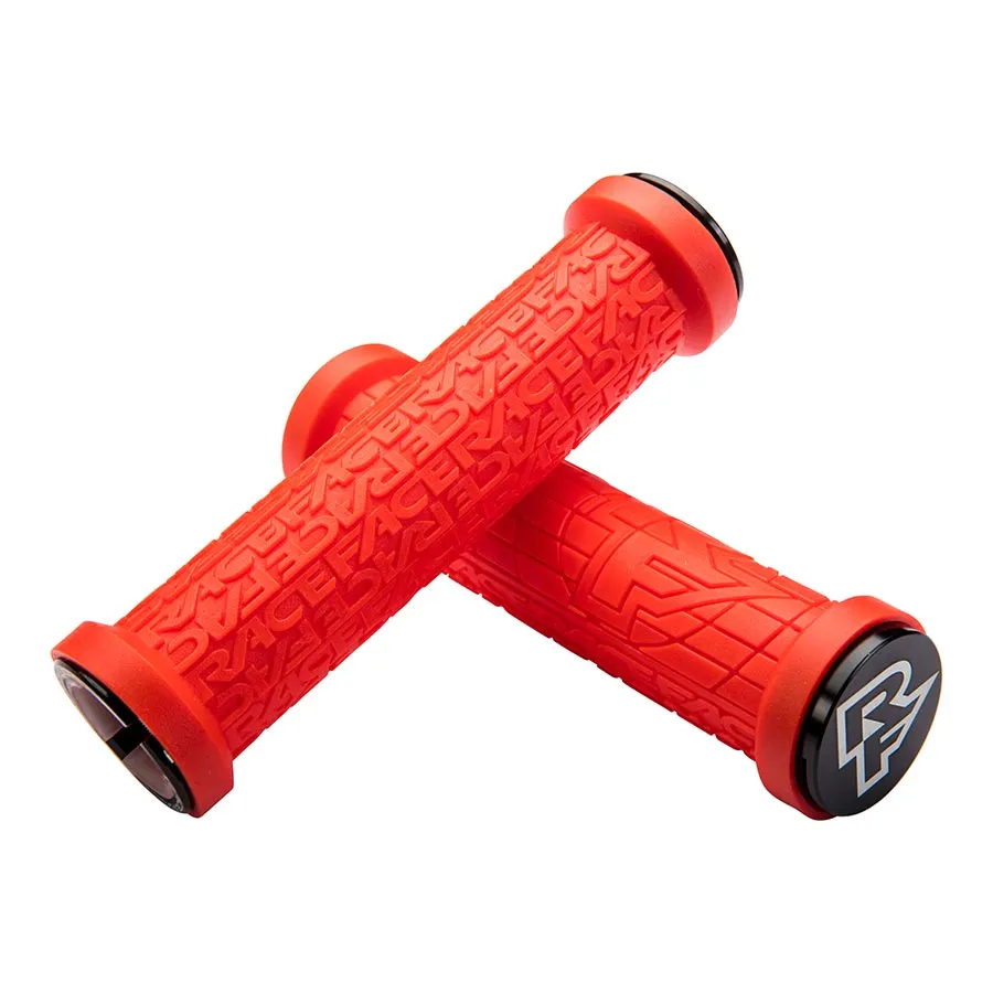 Race Face Grips Grippler 30Mm Lock On Red P485