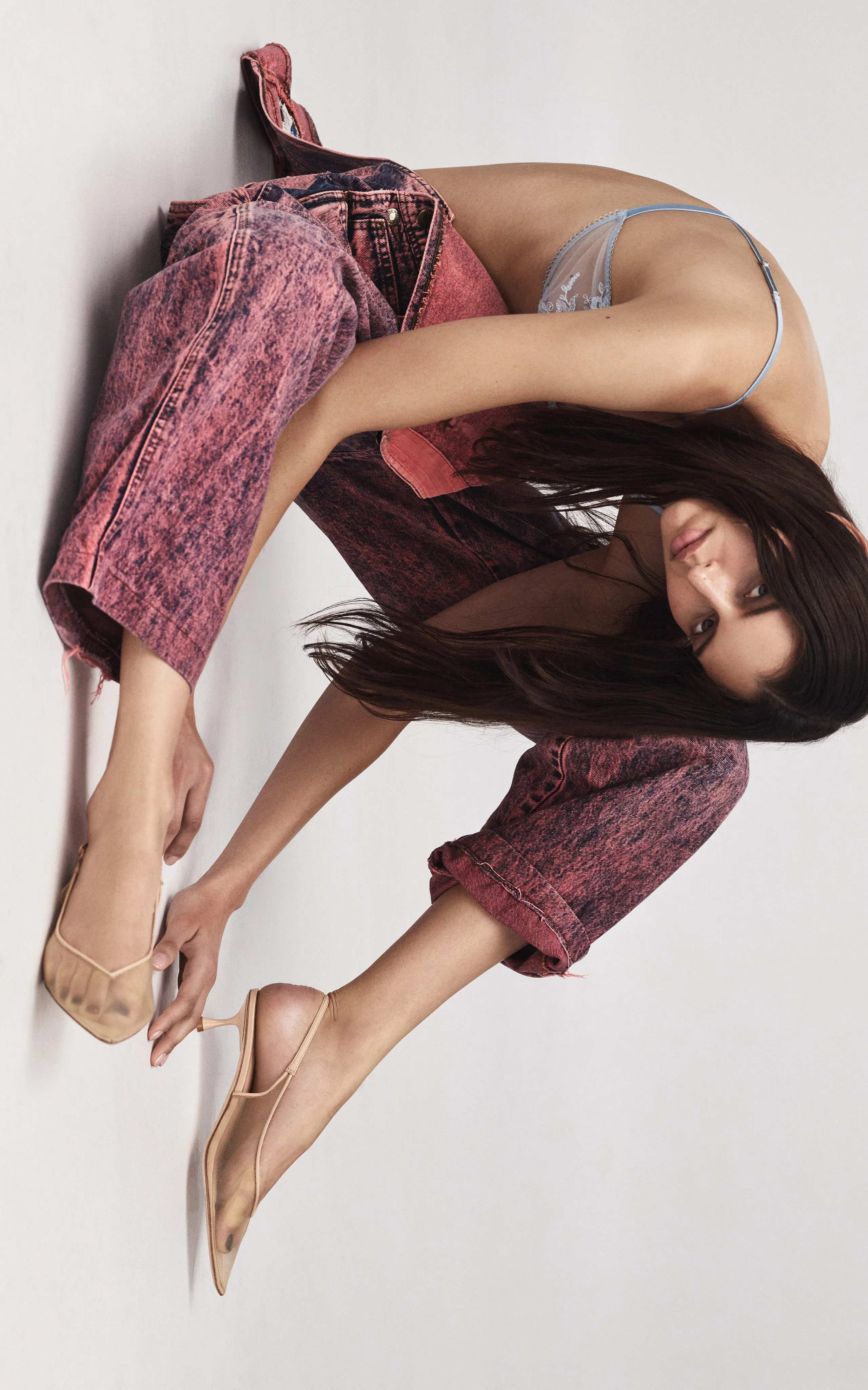 Razor 50 Heel | Blush Mesh