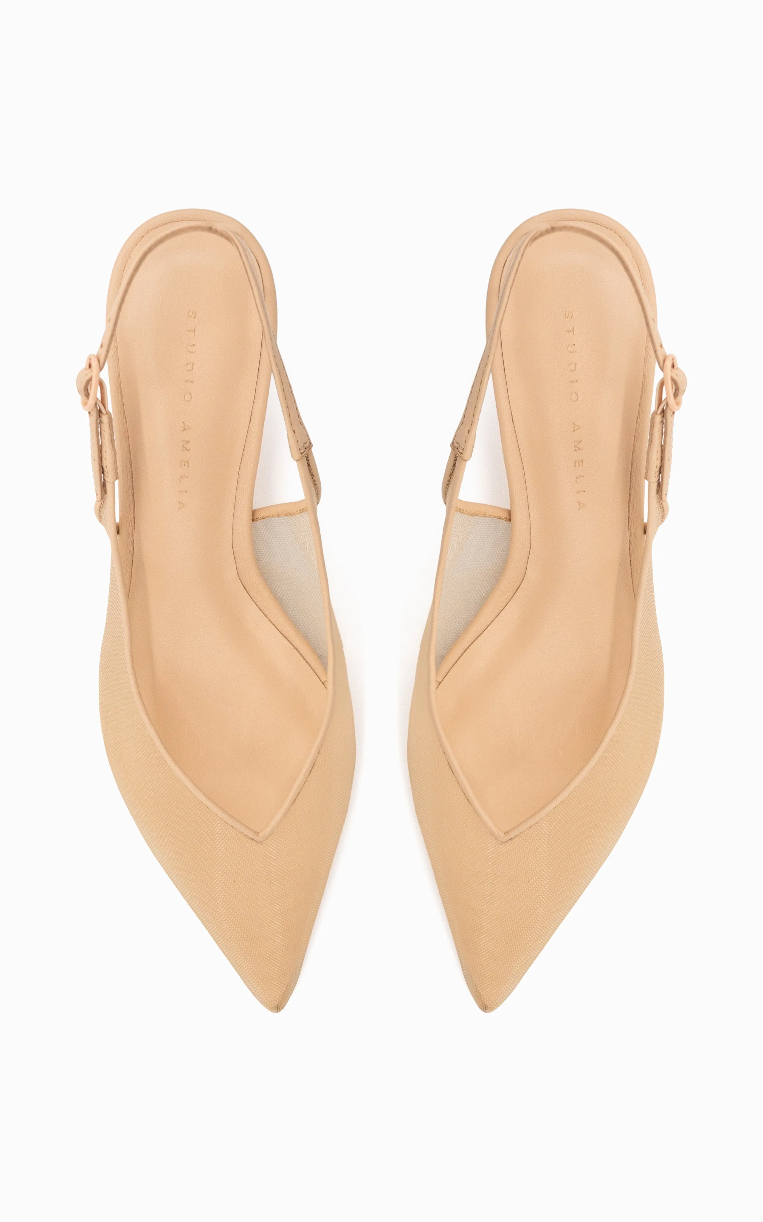 Razor 50 Heel | Blush Mesh