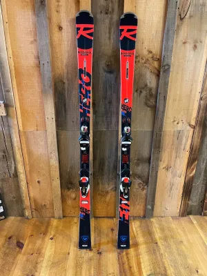 Rossignol Hero Elite TI Long Turn Race Skis with Look SPX14 Bindings - DEMO SKI