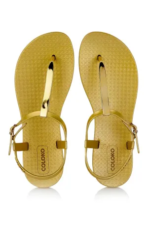 Sakuna Sandal | Gold
