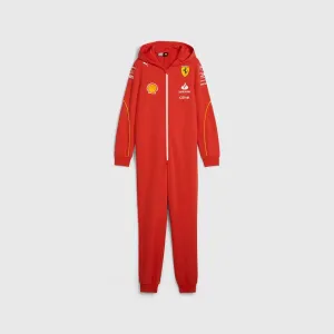Scuderia Ferrari F1 2024 Kids Team Onesie - Youth Red