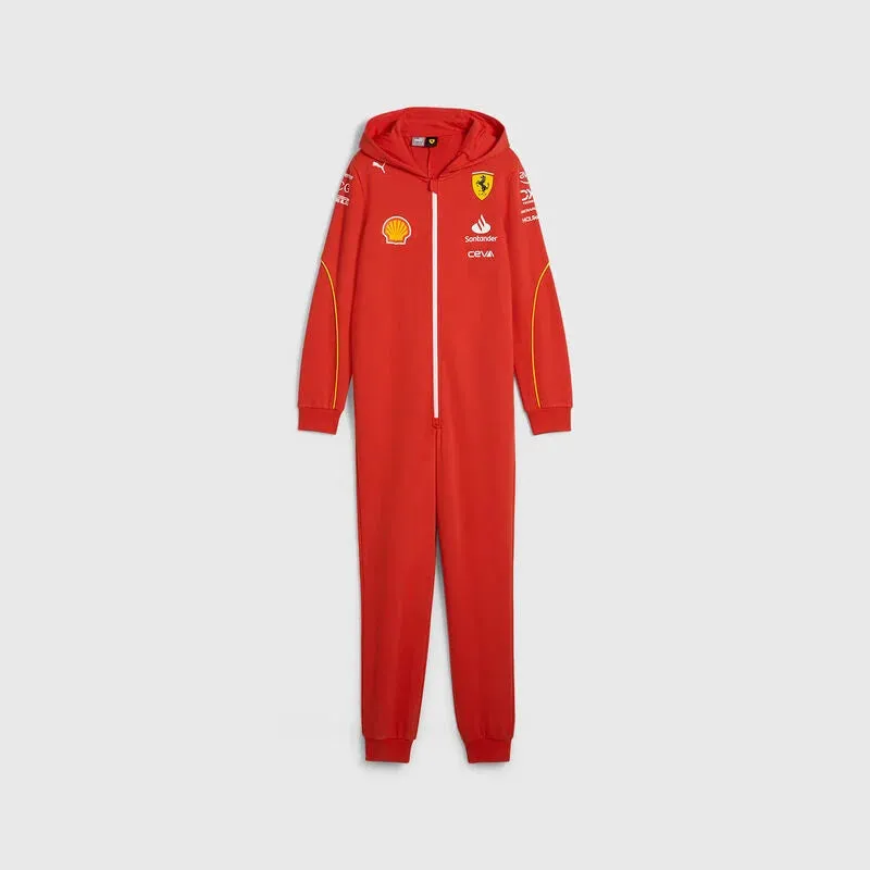 Scuderia Ferrari F1 2024 Kids Team Onesie - Youth Red