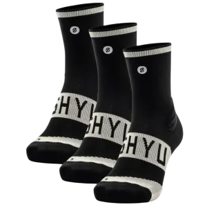 SHYU - Training Socks - 3 Pack - Black