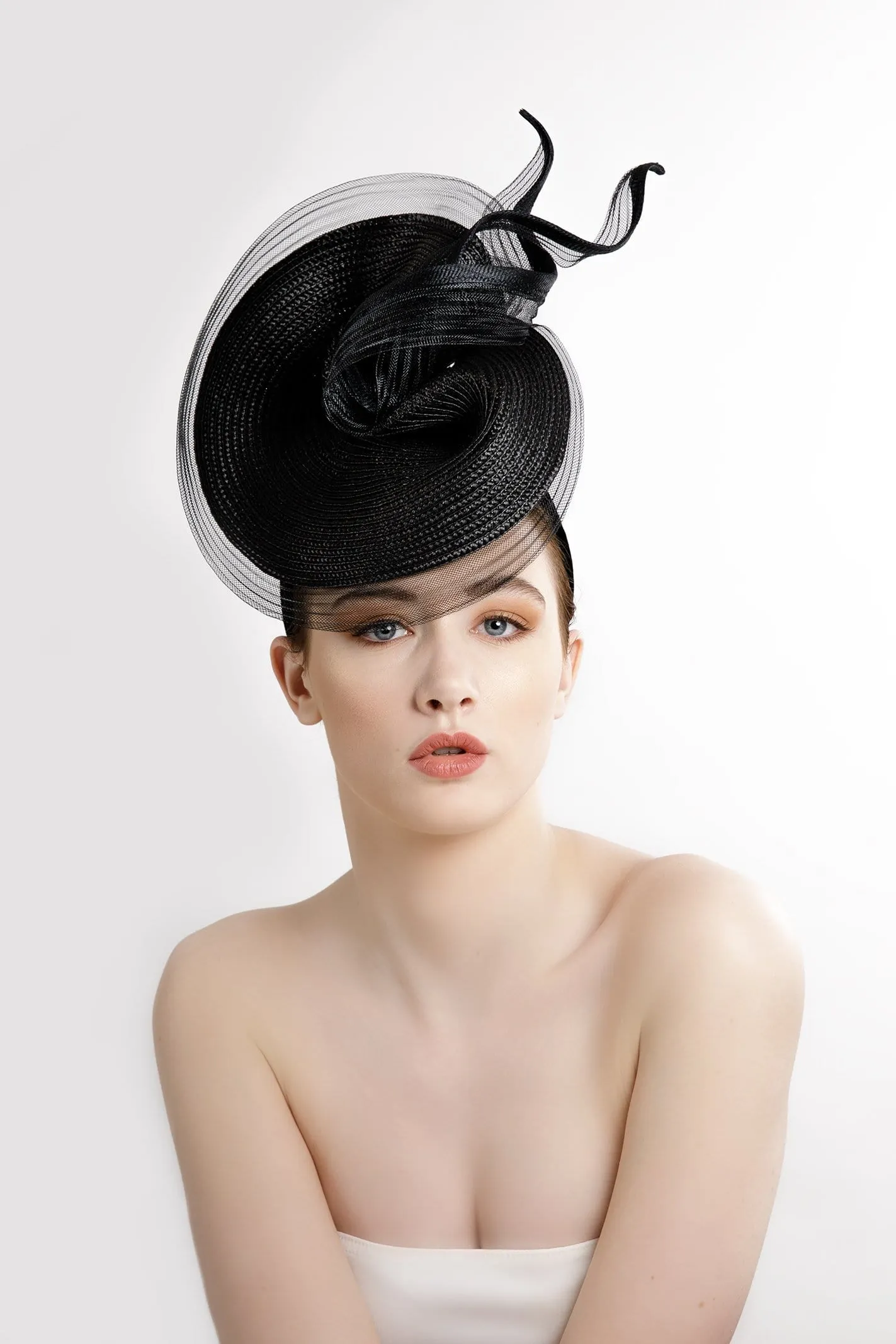 Sisal Straw Statement Hat - Sylvie