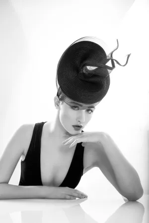 Sisal Straw Statement Hat - Sylvie
