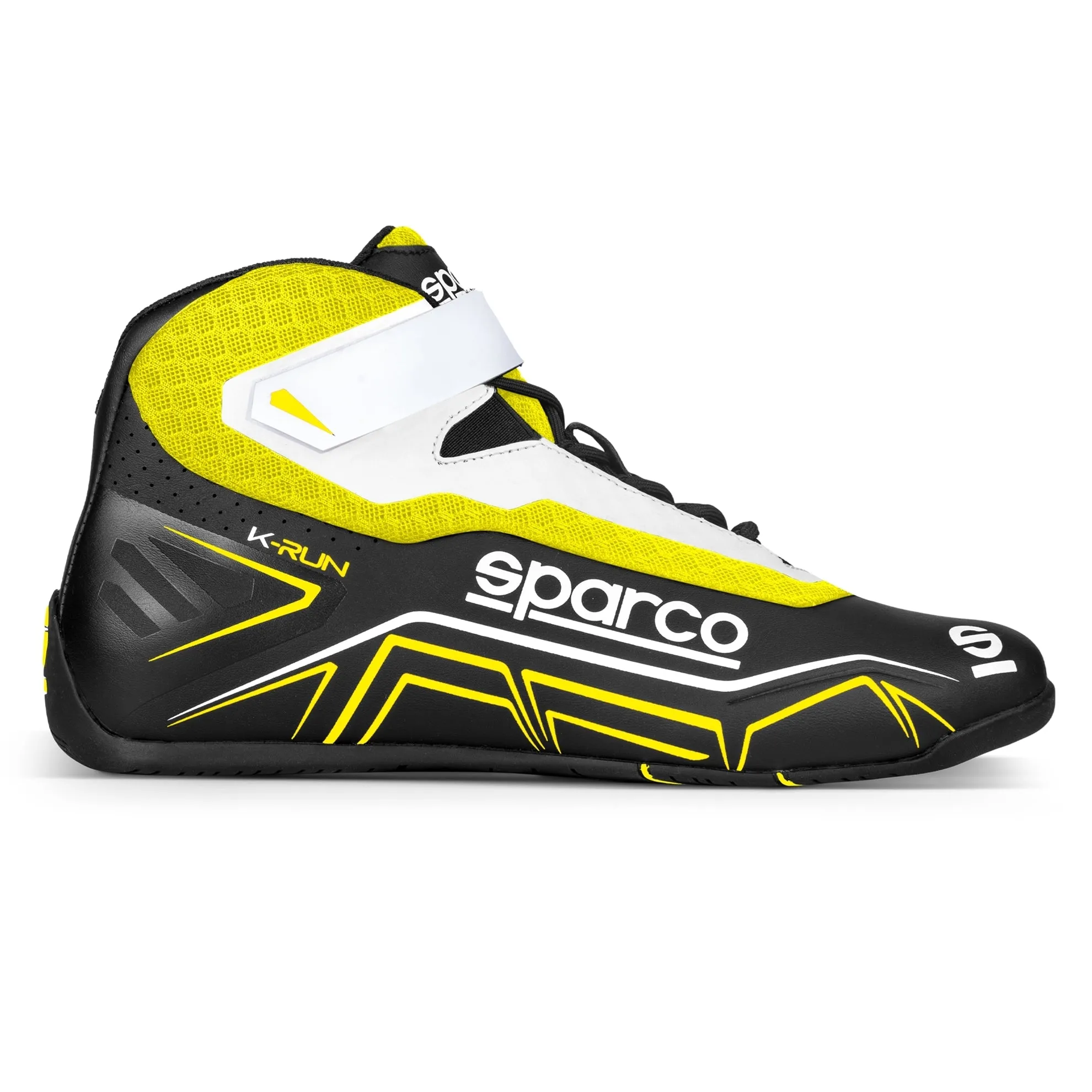 SPARCO K-Run Karting Shoe - Red / Green / Orange / Yellow / Gray / White
