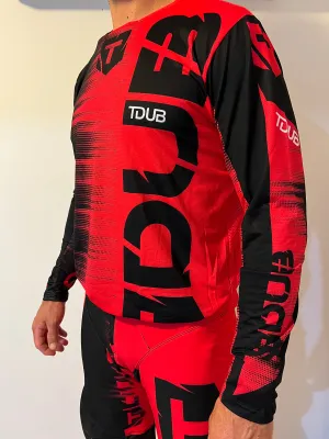 SPLIT - YOUTH CORE JERSEY (RED / BLACK)