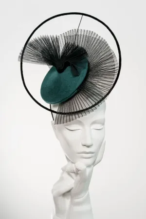 Statement Hat with Pleats - Farah