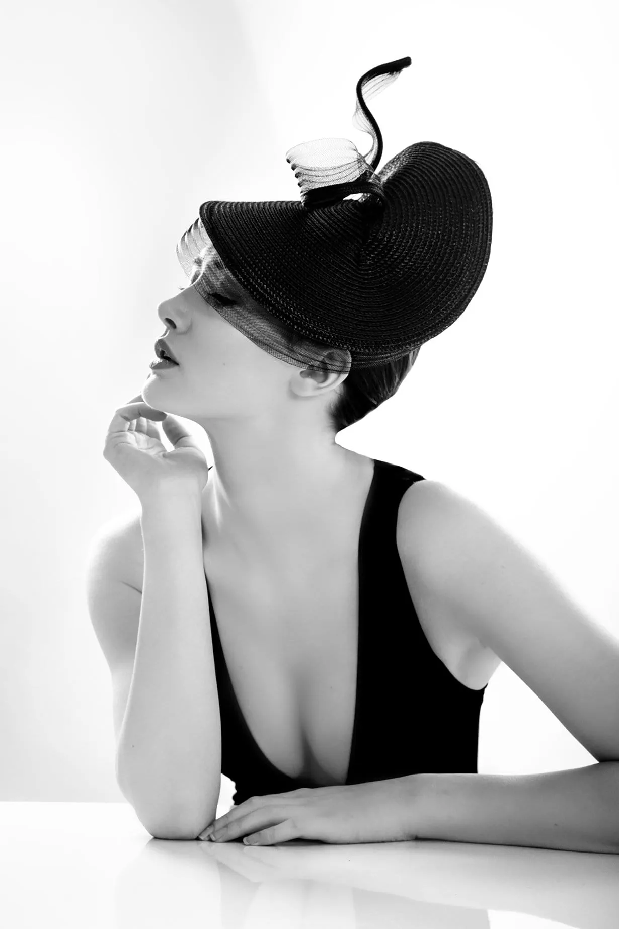 Straw Statement Hat - Misty