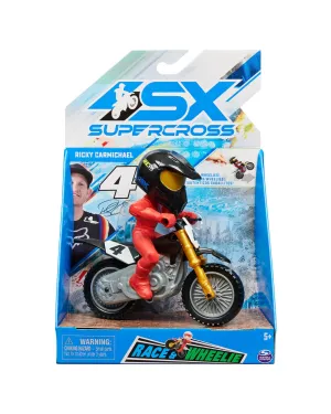 Supercross Race Wheelie Feature Motorcycle - Assorted