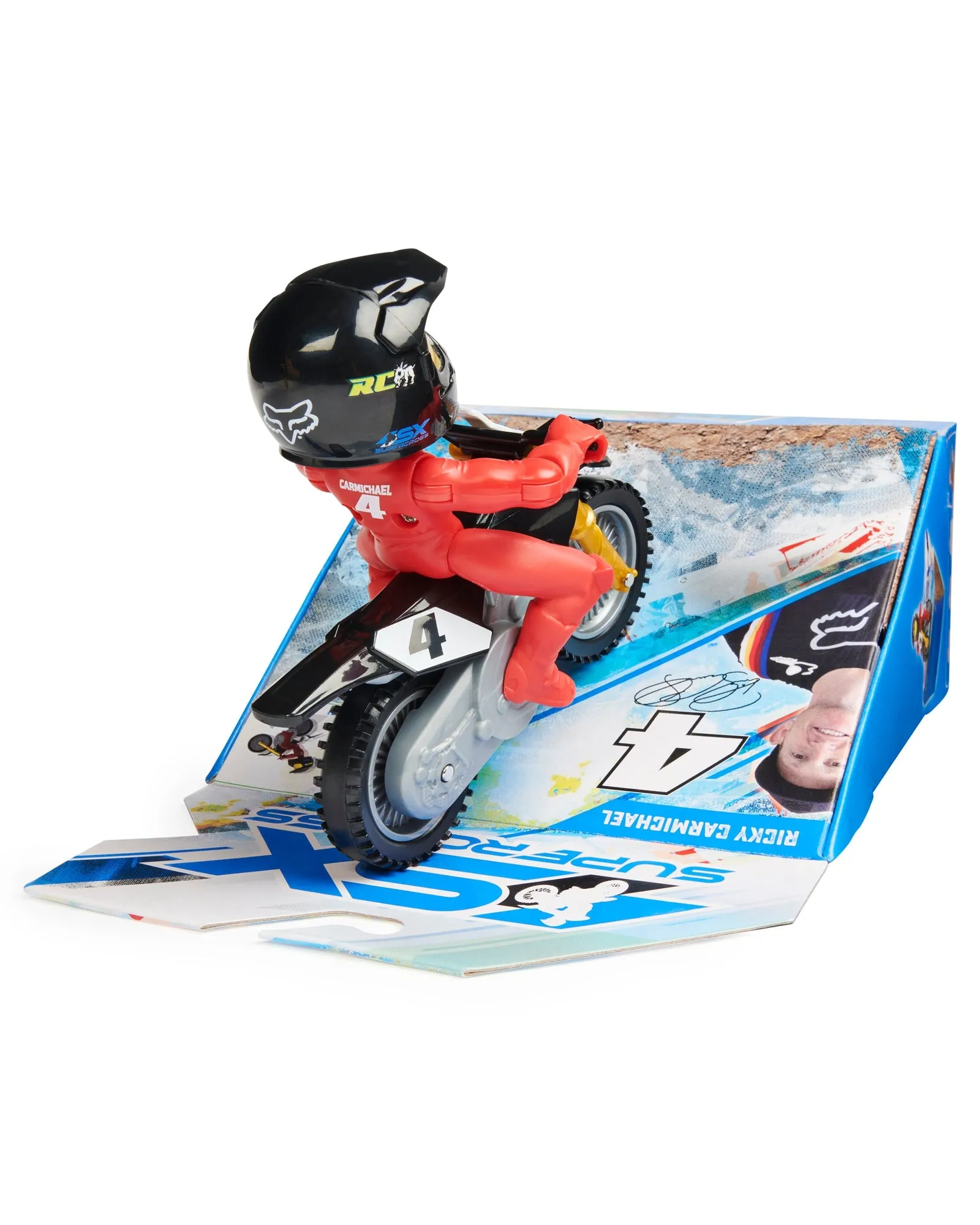 Supercross Race Wheelie Feature Motorcycle - Assorted