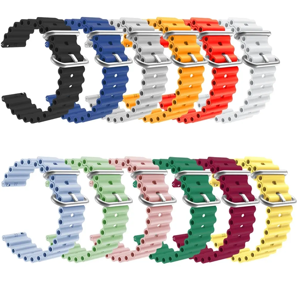 Suunto Race compatible Silicone Ocean Bands Watch Straps