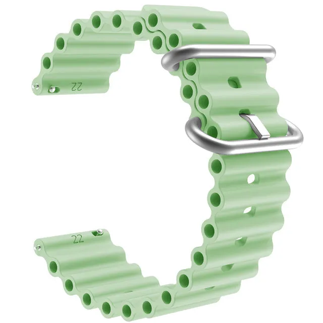Suunto Race compatible Silicone Ocean Bands Watch Straps