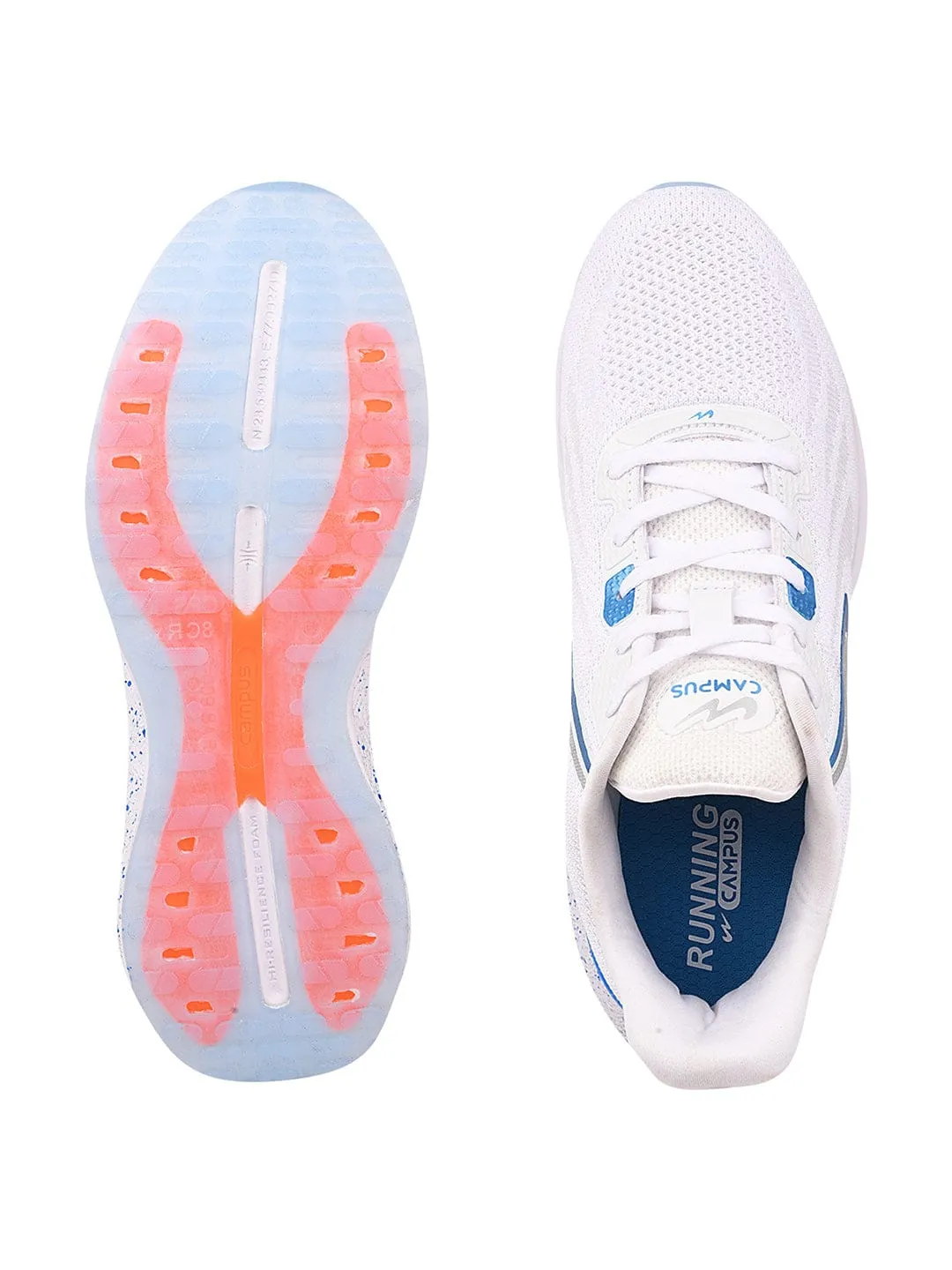 SWITCH White Men's Running Shoes